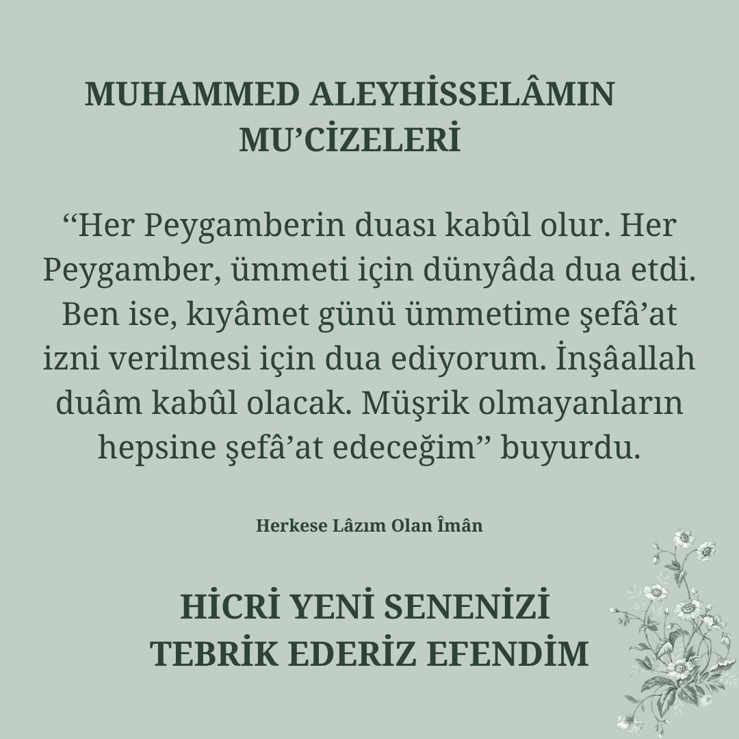 Hicri Yılbaşı 1
